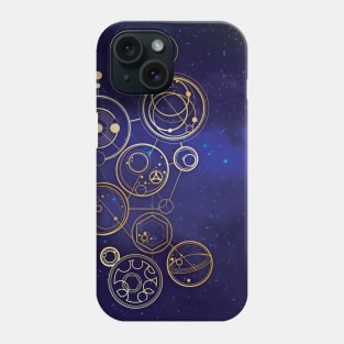 Gallifrey Gold Phone Case