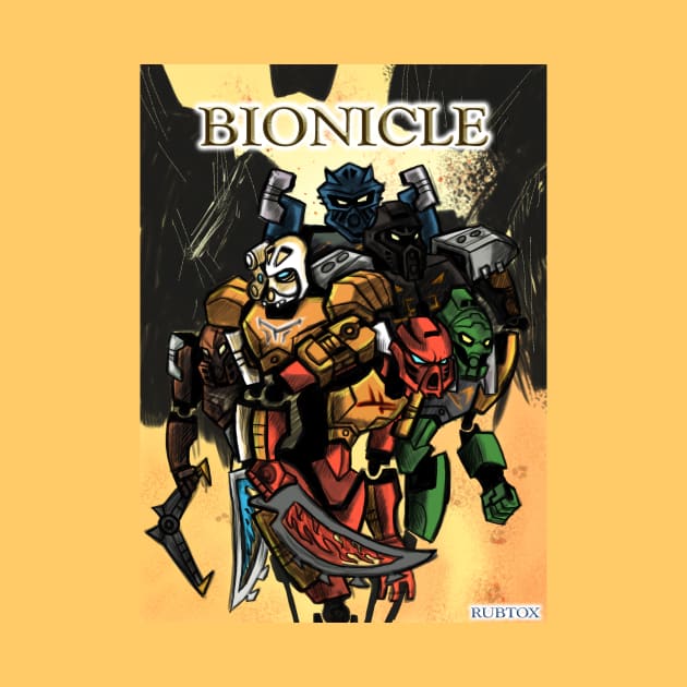 Bionicle Comic Cover 1 by Rubtox