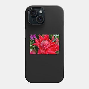 red flower Phone Case