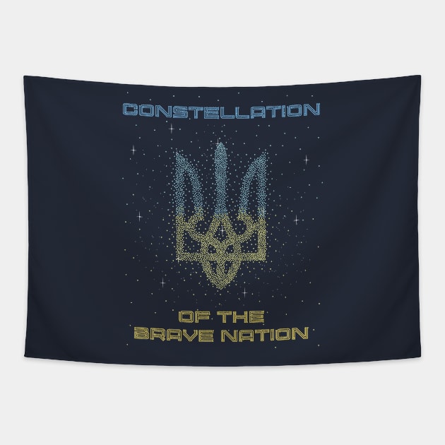 Constellation of the Brave Nation Tapestry by SPACE ART & NATURE SHIRTS 