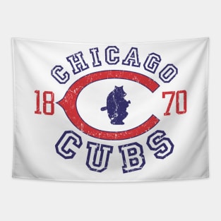 Vintage Chicago Cubs Tapestry