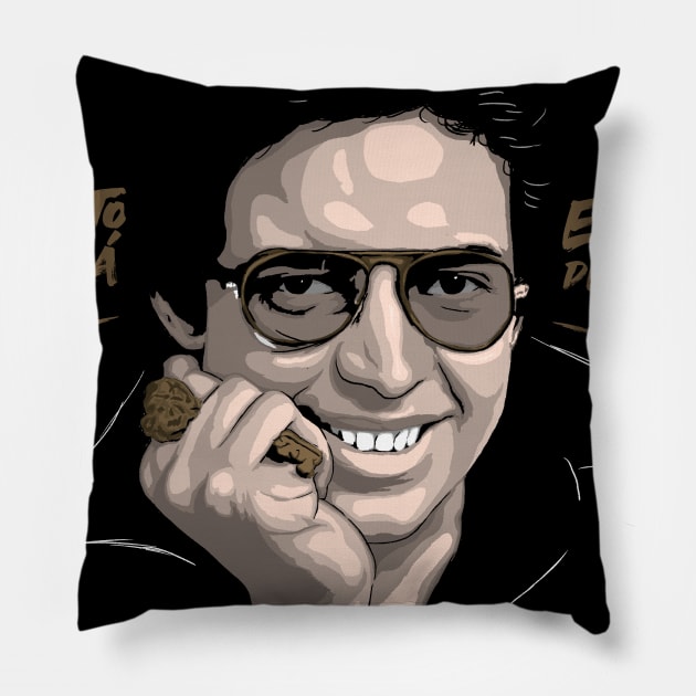 Hector Lavoe Pillow by CLUB SOCIAL ENTENDIDOS