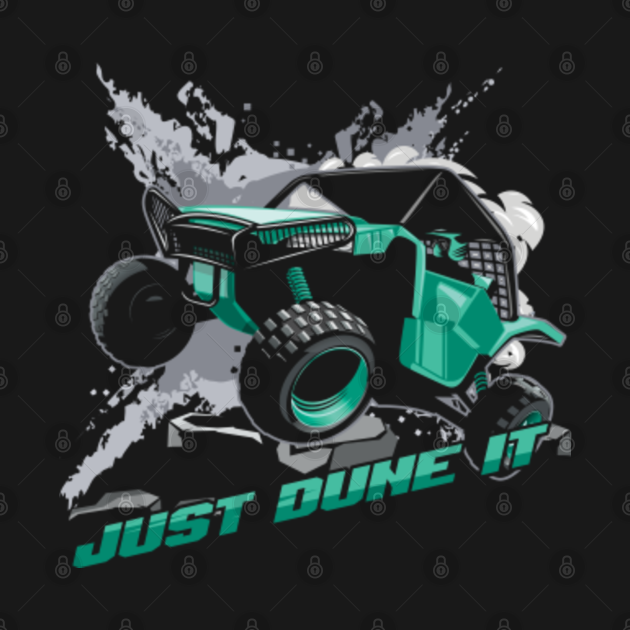 Discover Quad Bikes Mudding Quadricycle Racers ATV Rider Just Dune It Throttle Gifts - Atv - T-Shirt