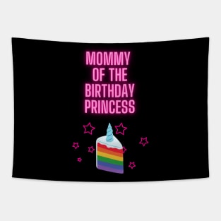 Mommy of The Birthday Girl Tapestry