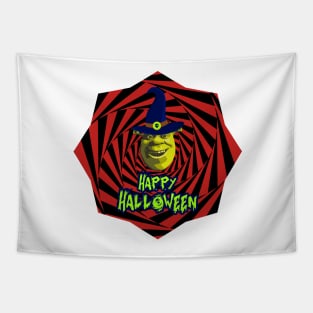 Funny Halloween Shrek Tapestry