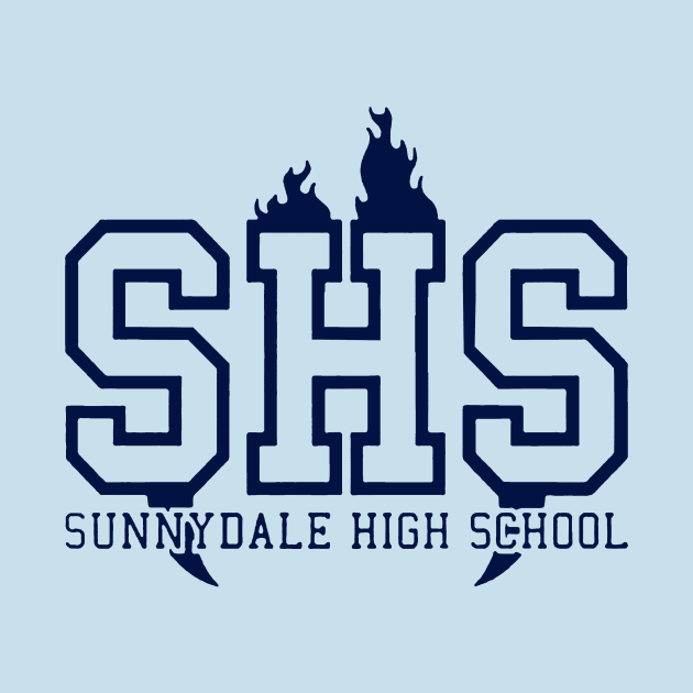 Sunnydale High School Logo Merch by pandutrisanjaya