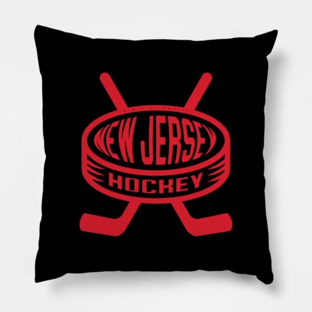 Hockey Jersey Throw Pillow
