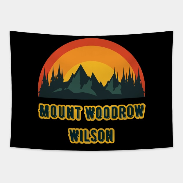 Mount Woodrow Wilson Tapestry by Canada Cities