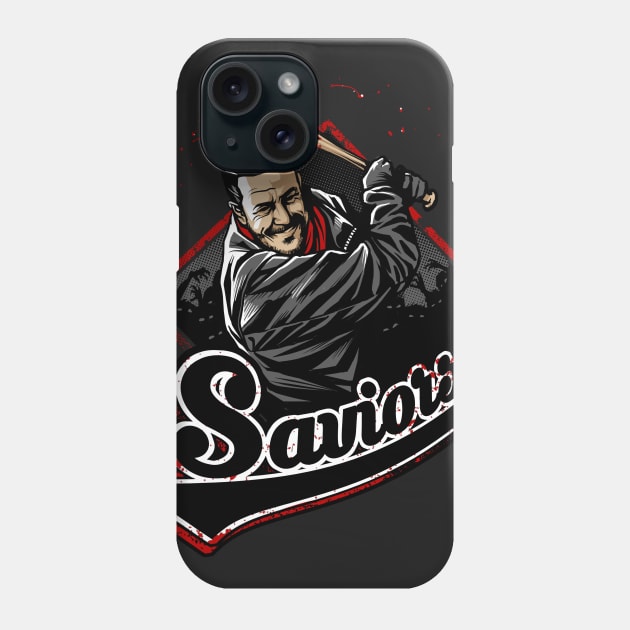 Team Saviors Phone Case by RedBug01