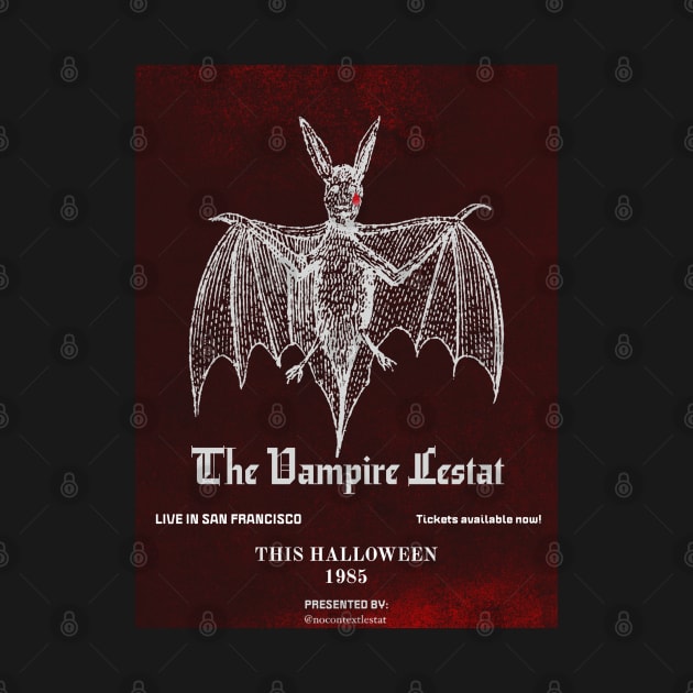 The Vampire Lestat - Concert Poster 6 by nocontextlestat