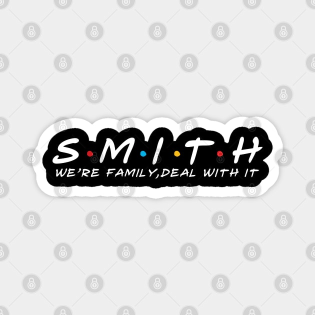 The Smith Family Smith Surname Smith Last name Magnet by TeeLogic