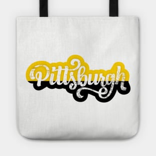 Pittsburgh Black and Yellow Tote