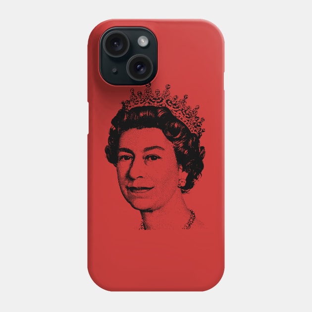 Queen Elizabeth II Phone Case by Soriagk