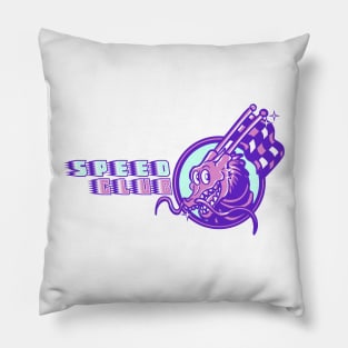 Drag-On Purp Pillow