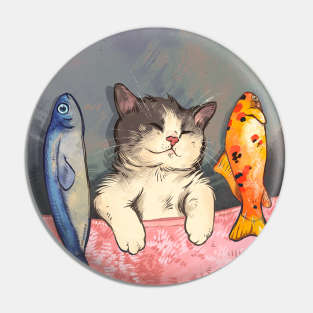 Sleeping with the fishes! Pin