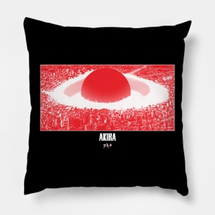 Akira Explosion Red Pillow