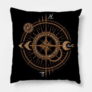 The Traveling Spell - Dark Side Pillow