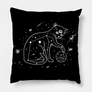 Moon Huntress - Space Cat Pillow