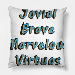 Positive values Pillow