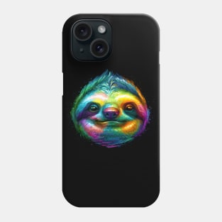 Colorful Sloth Phone Case