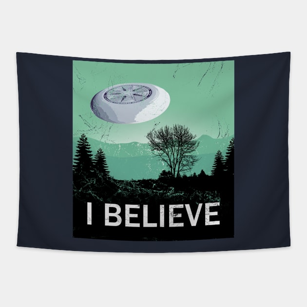 I Believe - ultimate Tapestry by graphicmagic