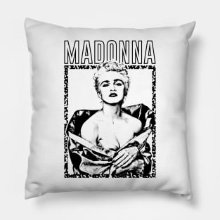 Madonna // Vintage Style Design Pillow