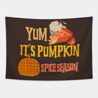 YUM Pumpkin Spice Season Tapestry