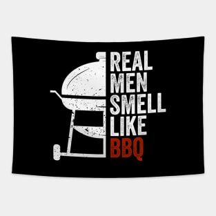 Real Men Smell Like Barbecue Tapestry