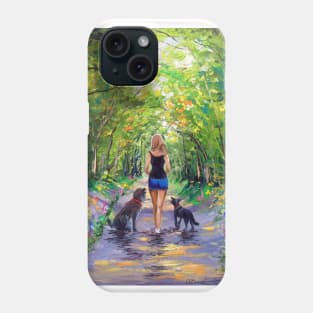 Walk down the alley Phone Case