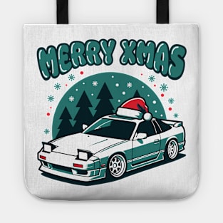 WHITE 180SX MERRY CHRISTMAS EDITION Tote