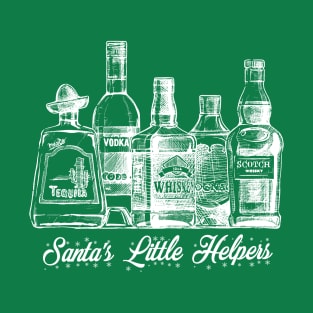 Santa's Little Helpers (white) T-Shirt