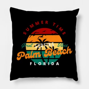 summer vibes Pillow