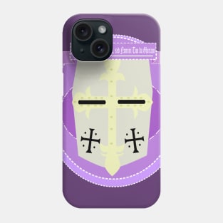 Knight Templar Purple Phone Case