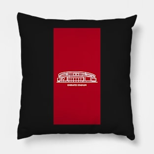 Minimalist Emirates Stadium. Pillow