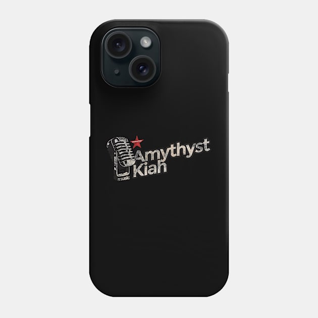 Amythyst Kiah - Vintage Microphone Phone Case by G-THE BOX