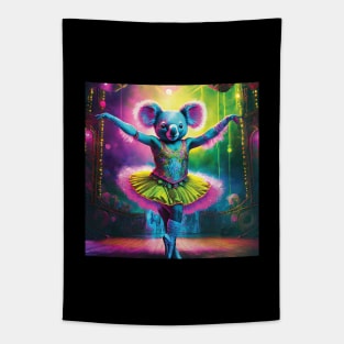 Koala Ballerina Tapestry