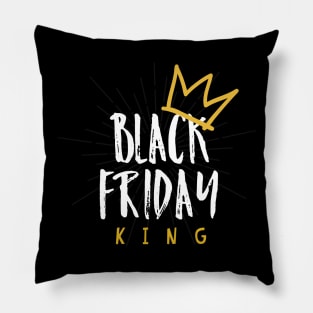 Black Friday King Shirt Gift Men Likes To Go Shopping Pillow