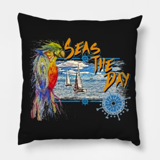 Seas The Day Pillow