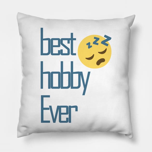 best  hobby ever Pillow by sarahnash