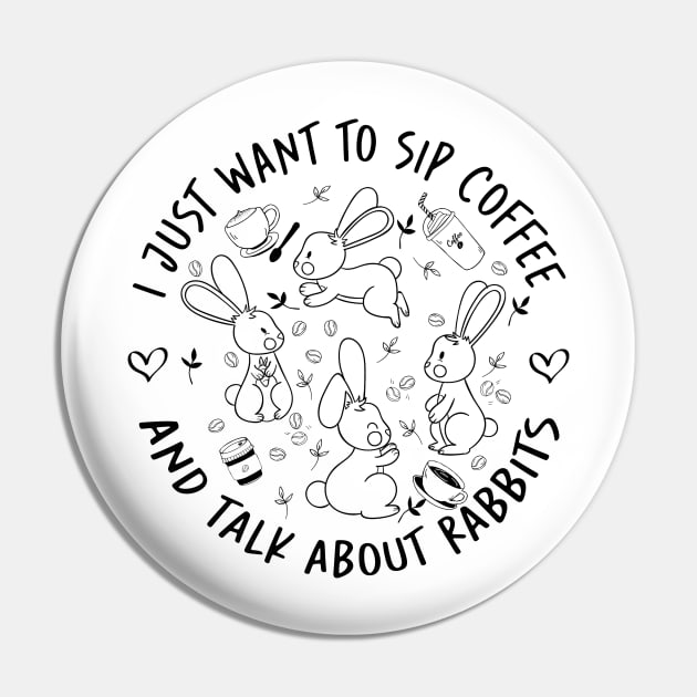 i just want to sip coffee  and talk about rabbits Pin by sigma-d