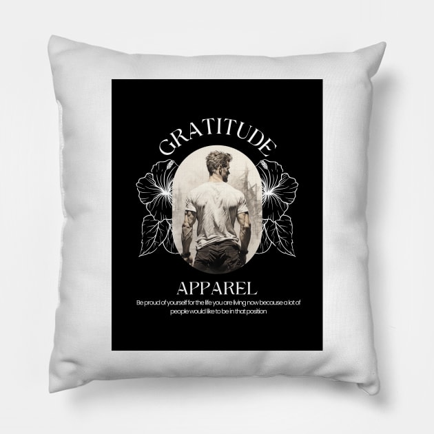 gratitude Pillow by MetamorphoseHob