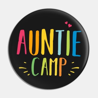 Auntie Camp Pin