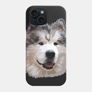 Cute Alaskan Malamute Phone Case