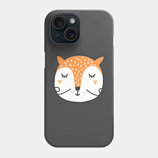 Sleeping Orange Fox Phone Case