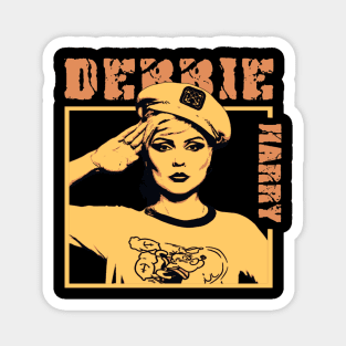 Vintage punk girl Magnet