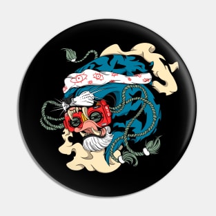 Blind Tiger Pin