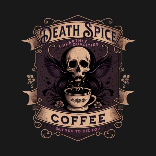 Death Spice Coffee | Goth Brand by Vampyre Zen