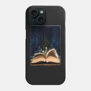 Book in the City lights Phone Case