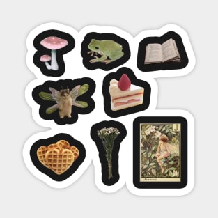 fairycore cottagecore sticker pack Magnet