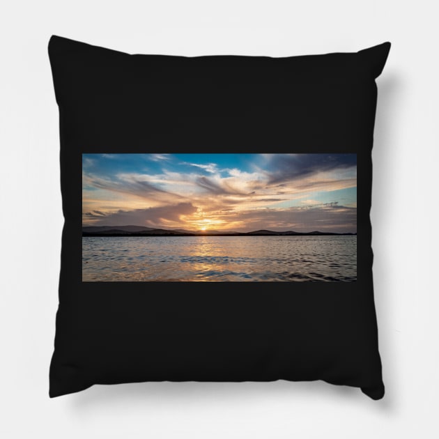 SUNSETS AND SUNRISES Pillow by anothercoffee